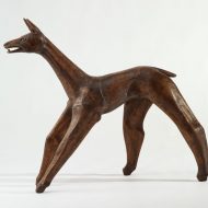 Cane, legno di platano, 1951
